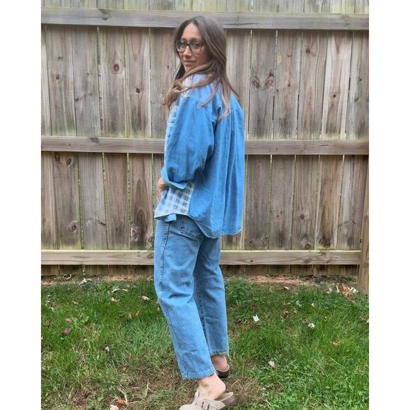 Vintage 90s Wrangler Straight Leg Jeans size 8/29 - Picture 6 of 8